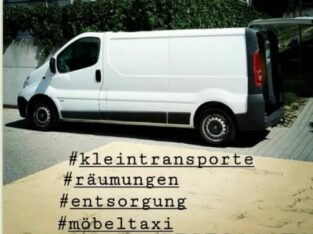 Kleintransporte Transporttaxi Möbeltaxi Warentaxi Bern Thun Biel